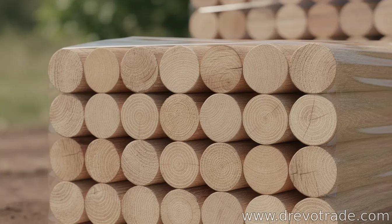 Дрова дубовые, упакованные по стандарту ЕС: требования и преимущества