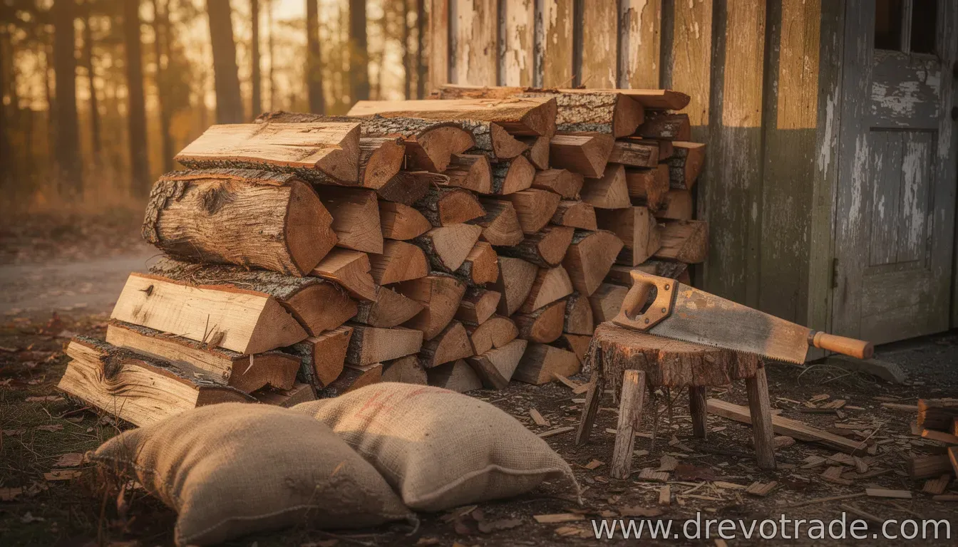 Дубовые дрова по оптовым ценам: новая поставка на рынке