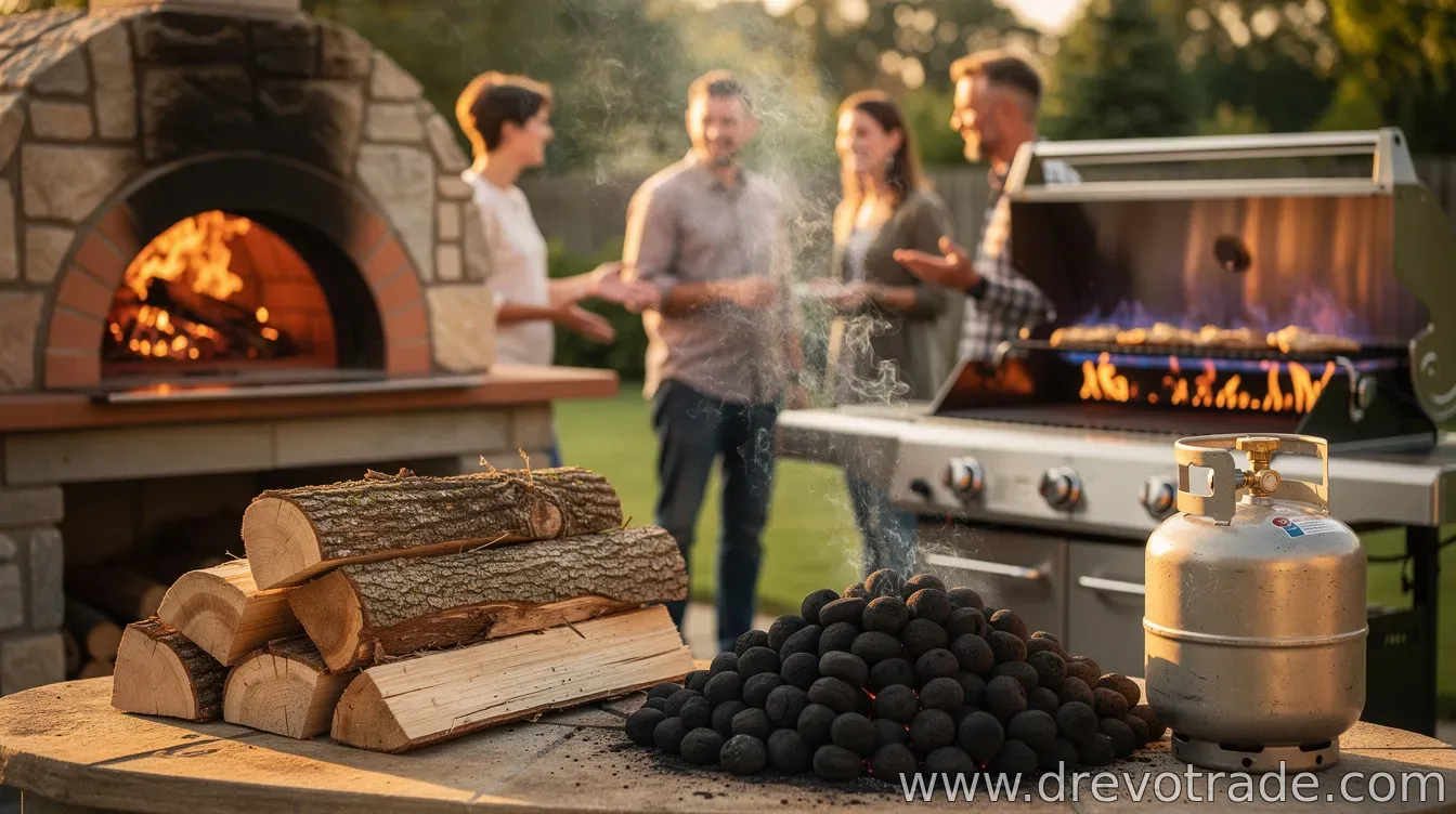 Best Fuel Choices for Outdoor Pizza Ovens and Grills