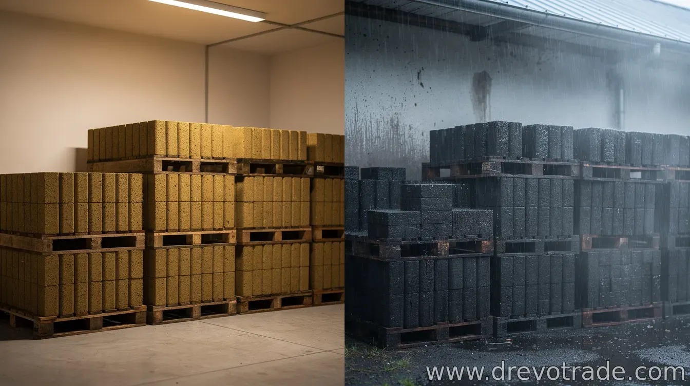 Indoor vs outdoor briquette storage: does it matter?