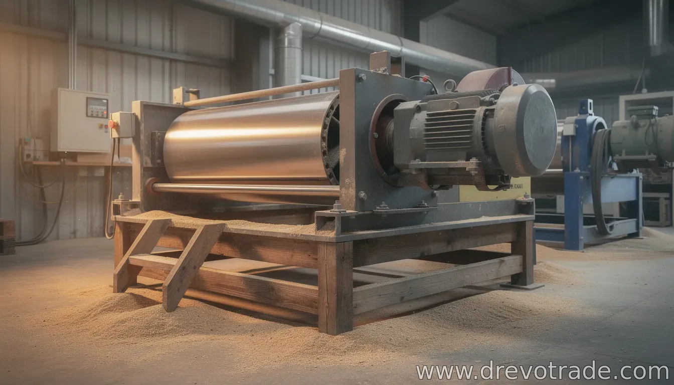 Тырса как сырьё для производства брикетов из хвойных остатков