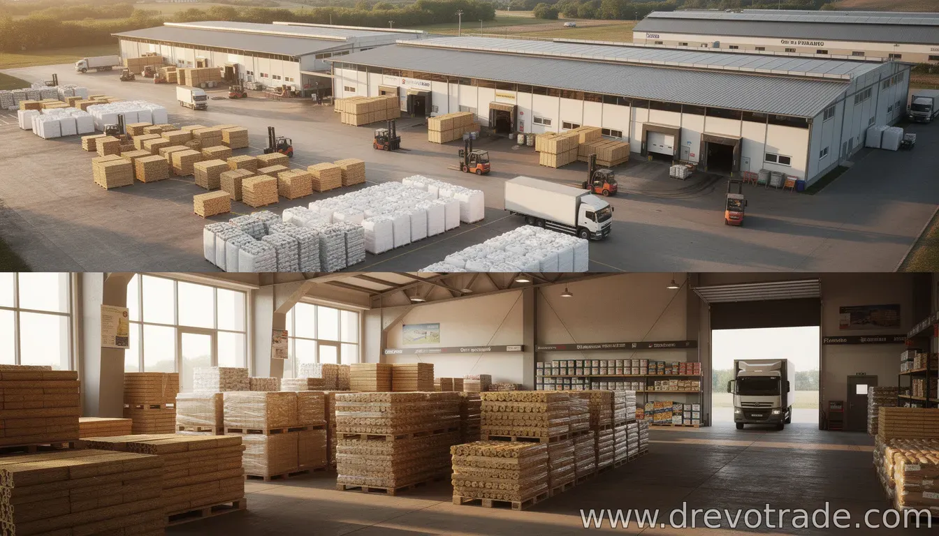 Поставки брикетов пиникей в Киев: оптом и в розницу